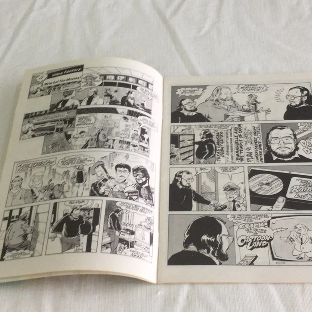 Comic Book Laffin Gas year 1987 by Black Thorn